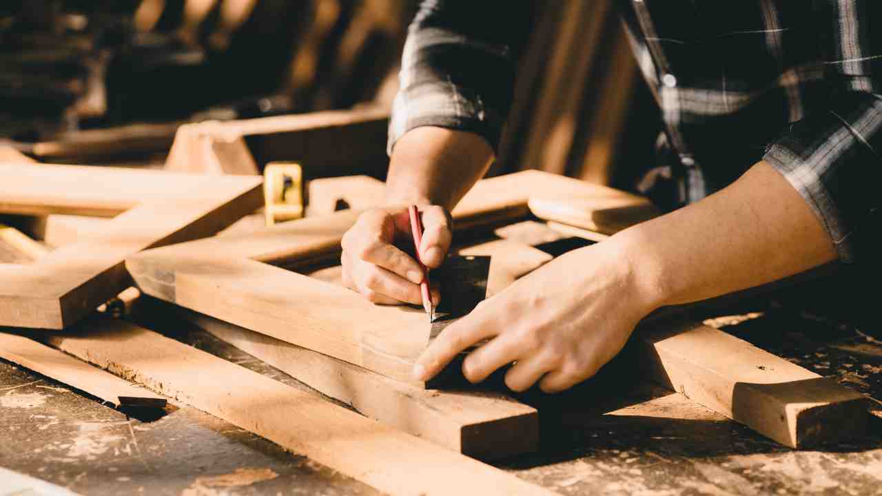 Traditional carpentry craftsmanship